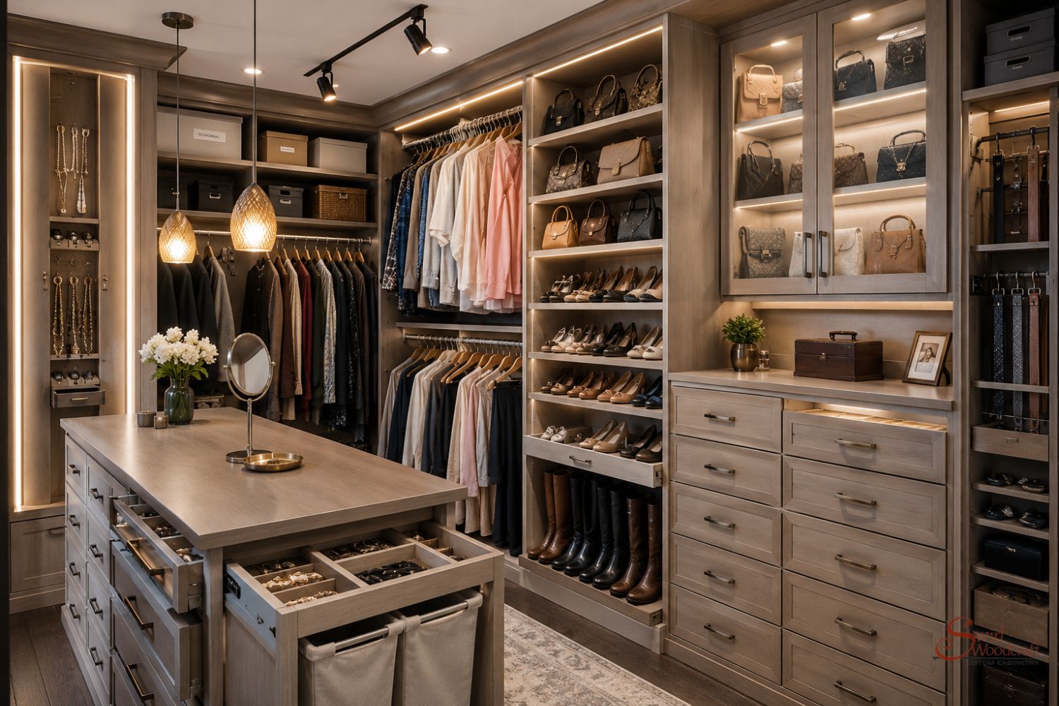 Custom Luxury Closet Designer and Builder in Utah