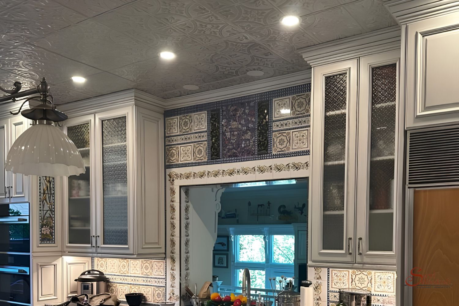 Elegant Traditional Kitchen Cabinets Door Styles and Details by Swirl Woodcraft